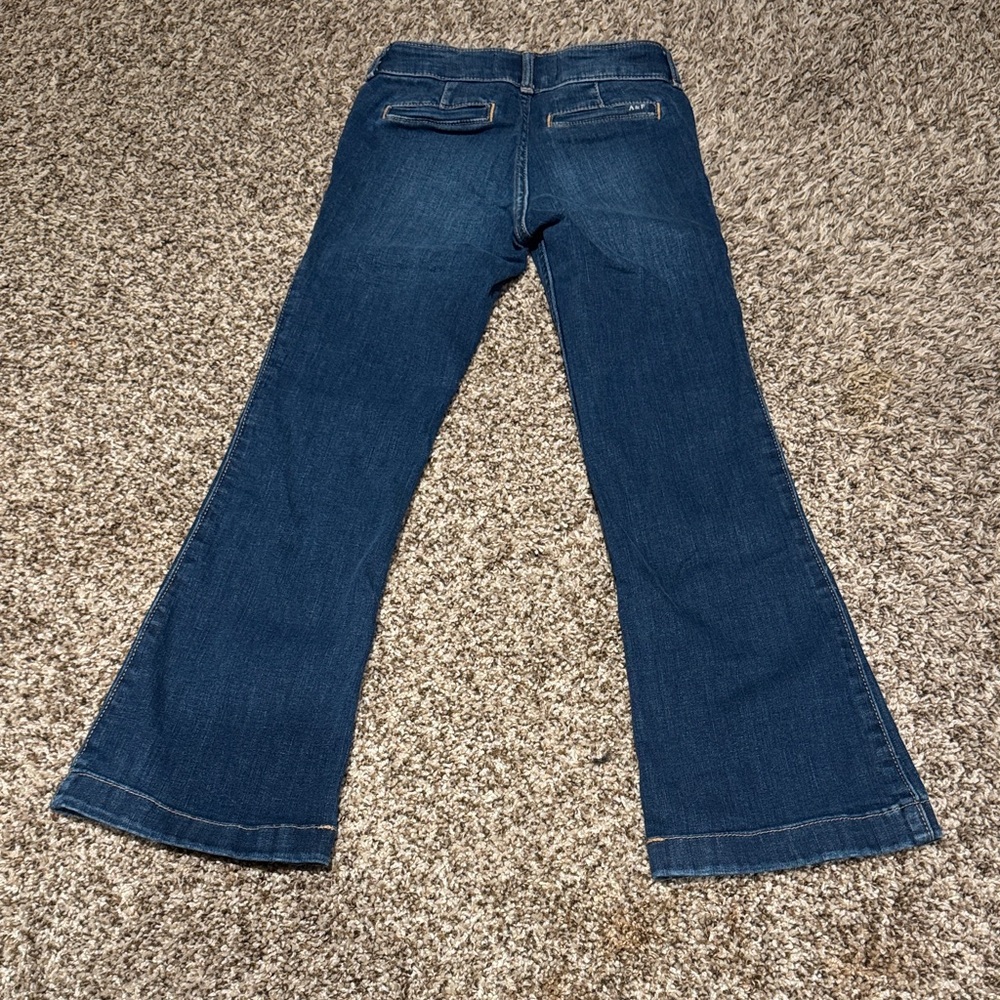 Abercrombie Kids Dark Blue Flare Jeans - Picture 3 of 3